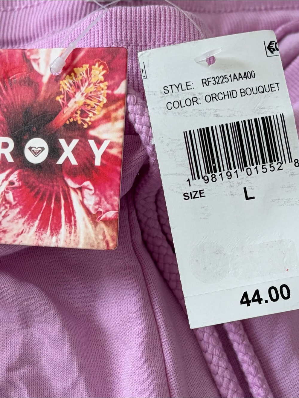 Roxy Surfing by Moonlight Shorts NWT size Large in Orchid Bouquet Lounge Beach - Picture 6 of 13
